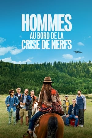 Hommes Au Bord De La Crise De Nerfs