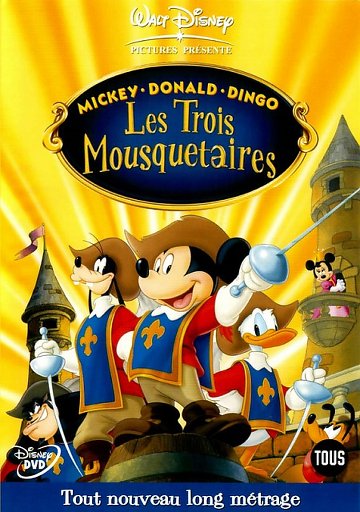 Mickey Donald Dingo Les Trois Mousquetaires V